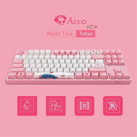 4GHz Bluetooth), hot-swappable switches, and stylish black and pink custom<strong> keycaps,</strong> this keyboard. . Akko keyboard latency